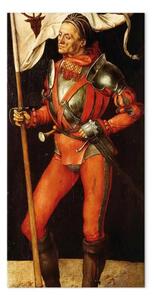 Riproduzione Albrecht Dürer - Lukas Paumgartner nel ruolo di Sant'Eustachio
