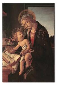 Riproduzione Sandro Botticelli - Madonna col Bambino