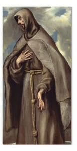 Riproduzione quadro El Greco - San Francesco