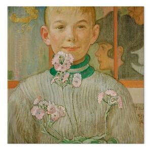 Riproduzione Carl Larsson - Congratulazioni alla nonna