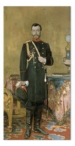 Quadro famoso Ilya Repin - Ritratto dell'imperatore Nicola II