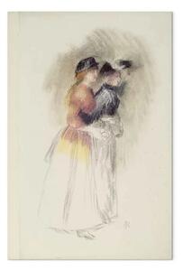 Riproduzione quadro Pierre-Auguste Renoir - Due donne