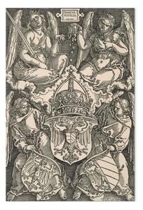 Riproduzione quadro Albrecht Dürer - Stemma del Reich e della città di Norimberga