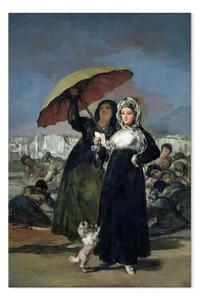 Riproduzione quadro Francisco Goya - La lettera o, Le giovani donne
