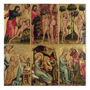 Riproduzione Master Bertram - Ala destra interna dell'altare maggiore di San Pietro ad Amburgo, l'altare Grabower