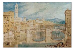 Riproduzione quadro William Turner - Vista di Firenze da Ponte alla Carraia