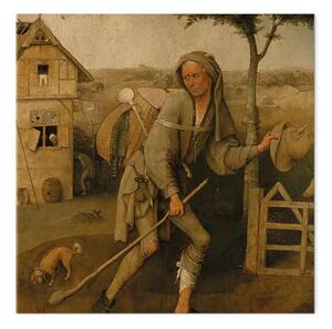 Riproduzione Hieronymus Bosch - Il vagabondo