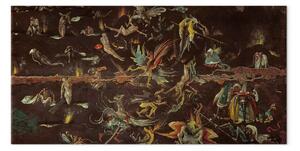 Quadro famoso Hieronymus Bosch - Giudizio Universale
