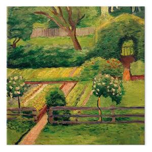 Quadro famoso August Macke - Roseti a Tegernsee
