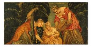 Riproduzione Tintoretto - Il ritrovamento di Mosè