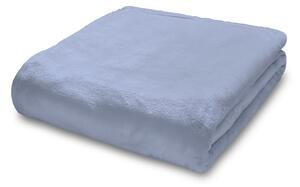Copriletto azzurro in micropile 200x240 cm Raschel Velvet – Catherine Lansfield