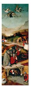 Riproduzione quadro Hieronymus Bosch - La fuga e la caduta di Sant'Antonio