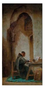 Riproduzione quadro Carl Spitzweg - Monaco studente