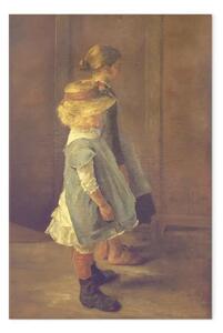 Quadro famoso Fritz von Uhde - Studio dei bambini