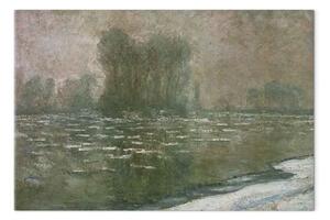 Quadro famoso Claude Monet - Mattina nebbiosa, rottura