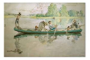 Quadro famoso Carl Larsson - Vichinghi a Dalarna