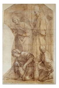 Quadro famoso Domenichino - Morte di Santa Cecilia