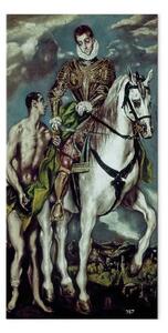 Riproduzione El Greco - San Martino e il mendicante
