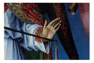 Riproduzione quadro Rogier van der Weyden - Arcangelo Michele che pesa le anime