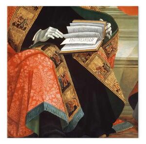 Riproduzione quadro Luca Signorelli - Maria col Bambino e Trinità, Arcangeli e Santi