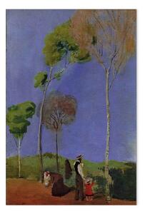 Riproduzione quadro August Macke - Girello