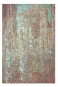 Quadro famoso Claude Monet - La Cattedrale di Rouen (Cattedrale in rosa)