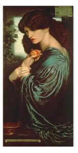 Quadro famoso Dante Gabriel Rossetti - Proserpina