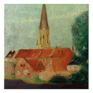 Riproduzione August Macke - Chiesa di Santa Maria