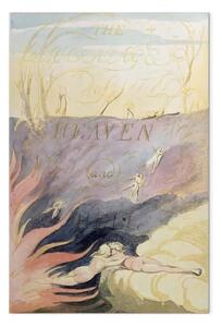 Riproduzione quadro William Blake - Le nozze del cielo e dell'inferno, frontespizio