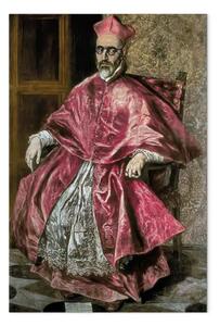 Quadro famoso El Greco - Ritratto del Grande Inquisitore, il cardinale Fernando Nino de Guevara
