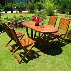 TURRIS - tavolo da giardino allungabile in legno massiccio di acacia 120/160x70