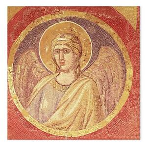 Riproduzione quadro Giotto di Bondone - Particolare di un angelo dalla Navicella, la Nave della Chiesa