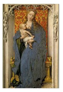 Riproduzione Rogier van der Weyden - La Vergine Maria col Bambino