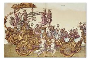 Riproduzione Albrecht Dürer - Il grande carro trionfale