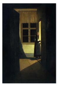 Quadro famoso Caspar David Friedrich - La donna con il candelabro
