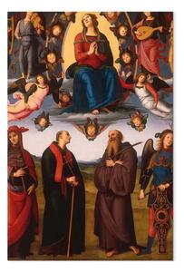 Quadro famoso Pietro Perugino - Assunzione della Vergine Maria