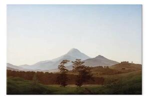 Quadro famoso Caspar David Friedrich - Campagna bohémien