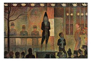 Riproduzione quadro Georges Seurat - La sfilata del circo