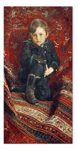 Quadro famoso Ilya Repin - Bildnis Juri Repin da bambino