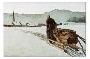 Riproduzione Giovanni Segantini - Ritorno dal bosco