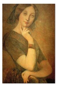 Riproduzione quadro Jean-Auguste-Dominique Ingres - Ritratto