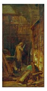 Riproduzione quadro Carl Spitzweg - In biblioteca