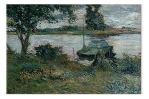 Quadro famoso Paul Gauguin - Lungofiume