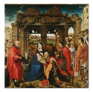 Riproduzione quadro Rogier van der Weyden - Adorazione dei Re Magi