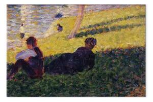 Riproduzione quadro Georges Seurat - Una domenica pomeriggio alla Grande Jatte