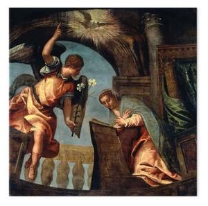 Riproduzione quadro Paolo Veronese - Annunciazione a Maria