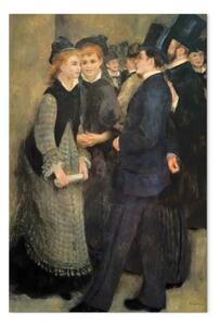 Riproduzione Pierre-Auguste Renoir - Lasciare il Conservatorio