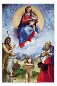 Riproduzione Rafael Santi - La Madonna di Foligno