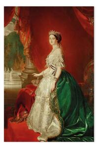 Quadro famoso Franz Xaver Winterhalter - L'imperatrice Eugenia di Francia