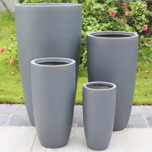 Set di 4 vasi da giardino